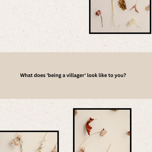 Finding your Village Finding your Village